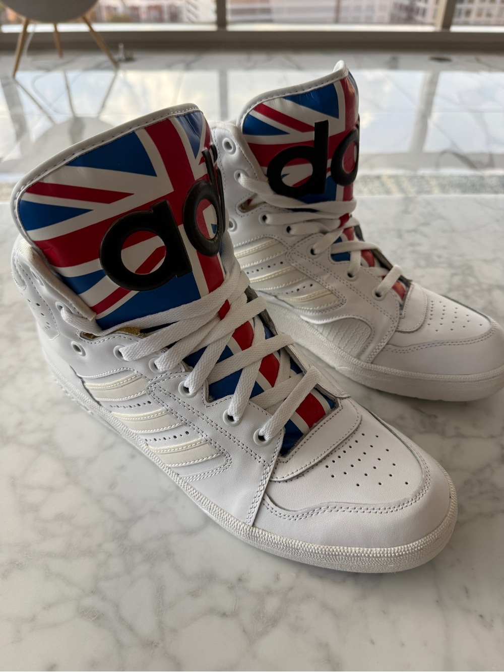 Adidas x Jeremy Scott Instinct Hi Union Jack